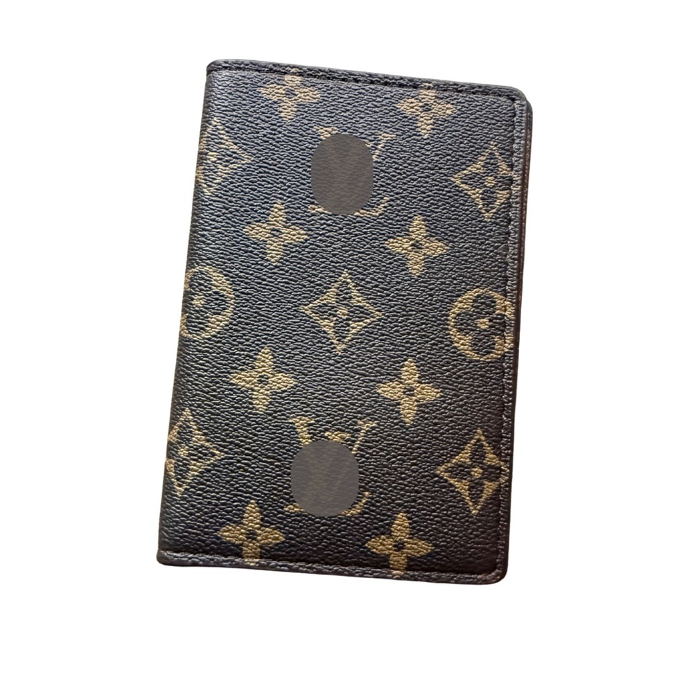 🌎✈️Brown Monogram Passport  Holder Wallet